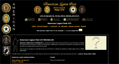 Desktop Screenshot of 273.legionpost.us